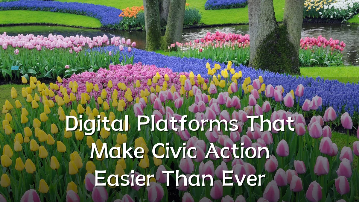 Digital Platforms That Make Civic Action Easier Than Ever