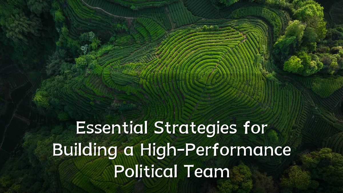 Essential Strategies for Building a High-Performance Political Team