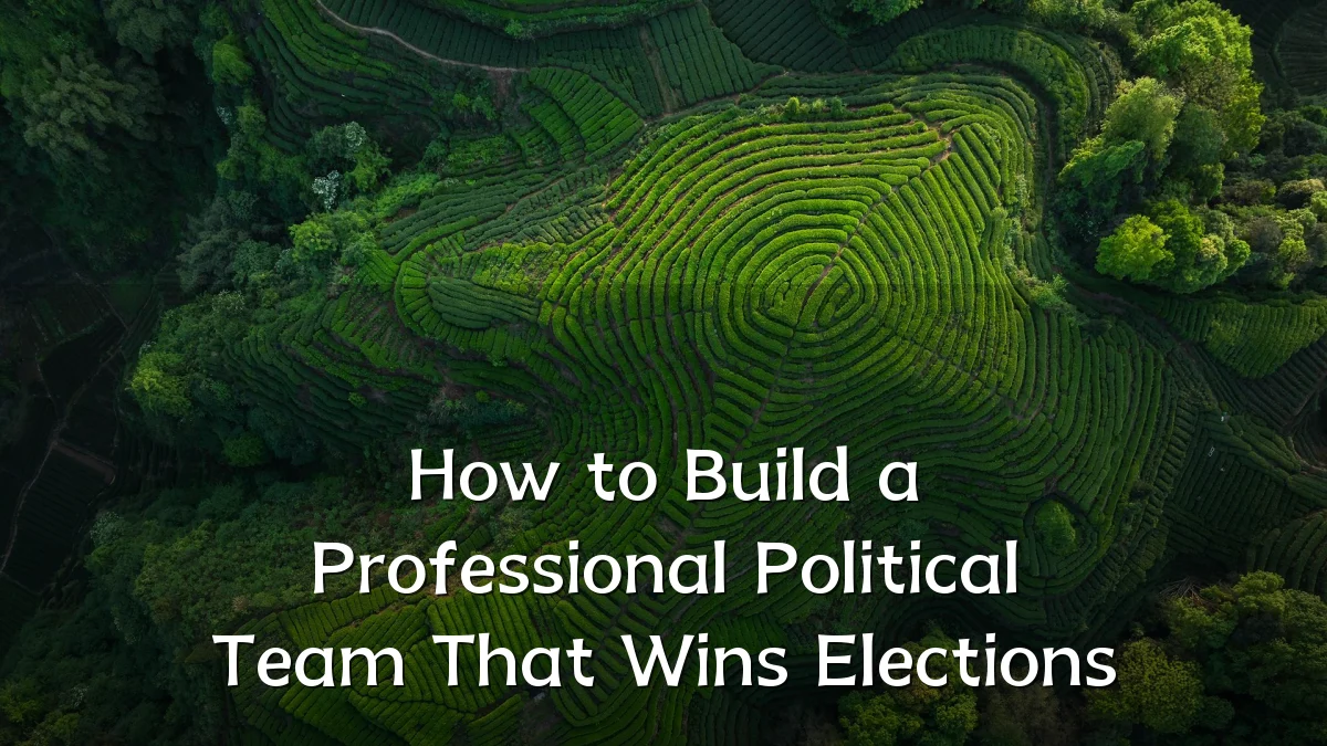 How to Build a Professional Political Team That Wins Elections