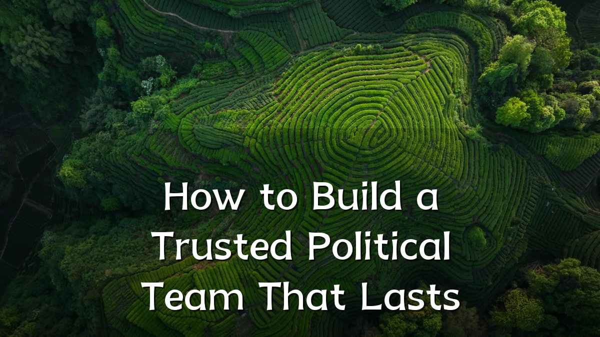 How to Build a Trusted Political Team That Lasts
