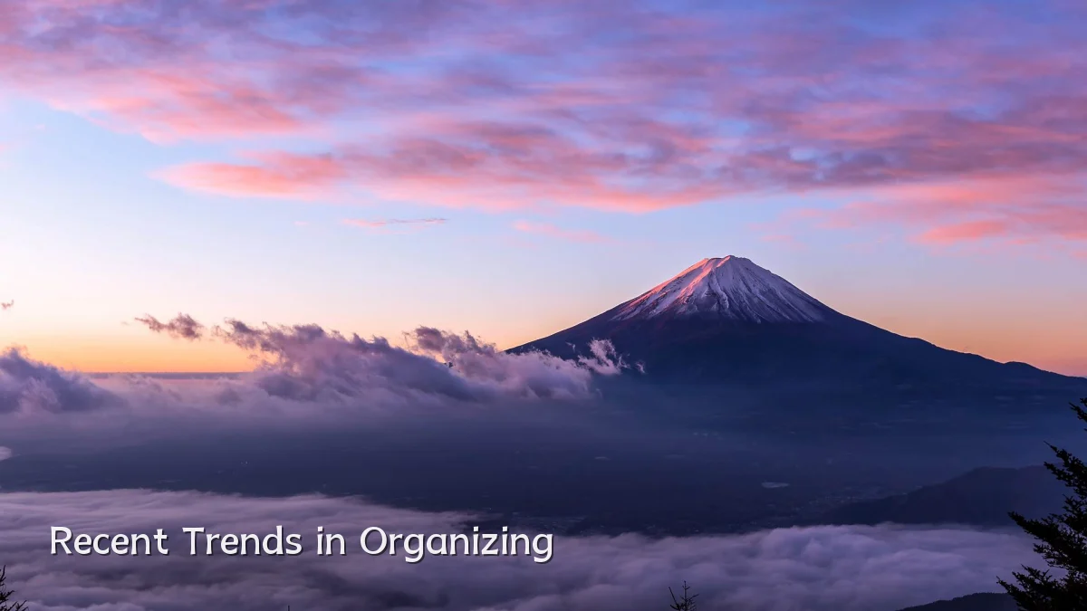 Recent Trends in Organizing