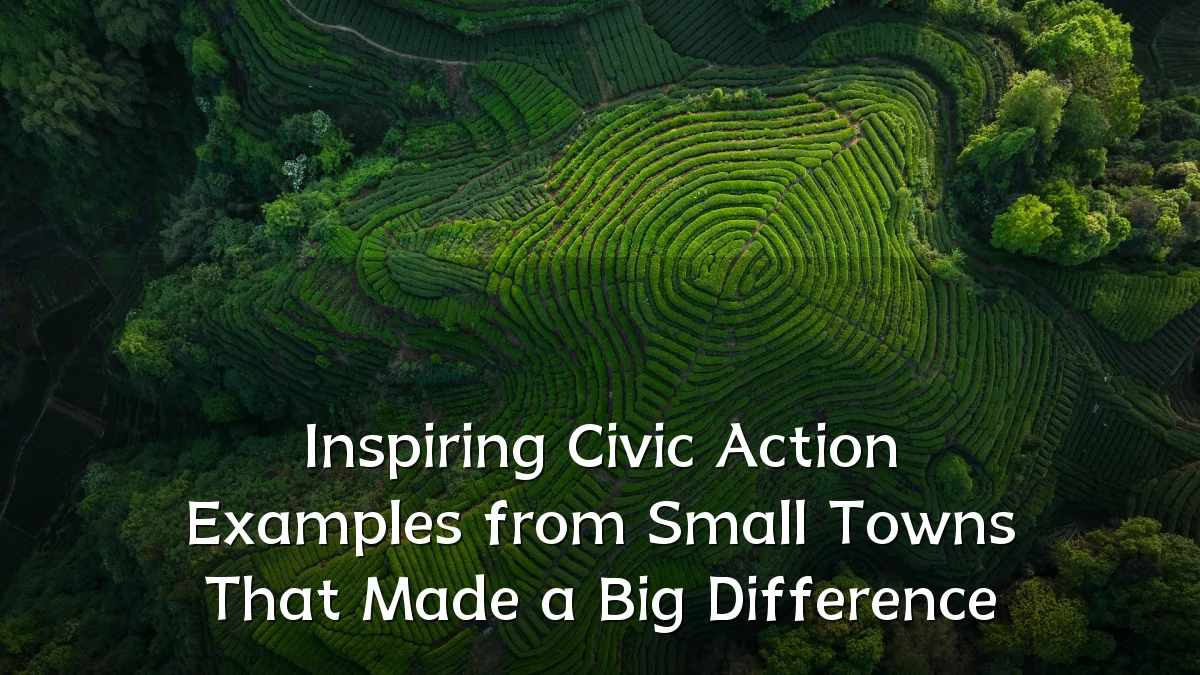 Inspiring Civic Action Examples from Small Towns That Made a Big Difference