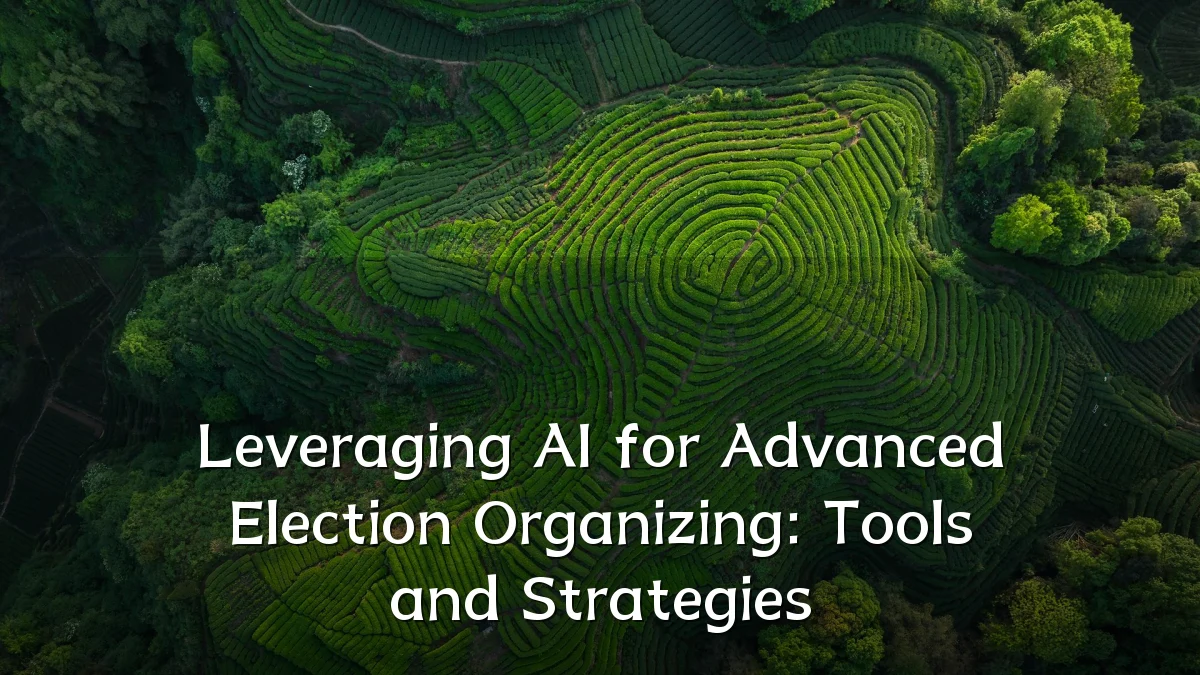 Leveraging AI for Advanced Election Organizing: Tools and Strategies