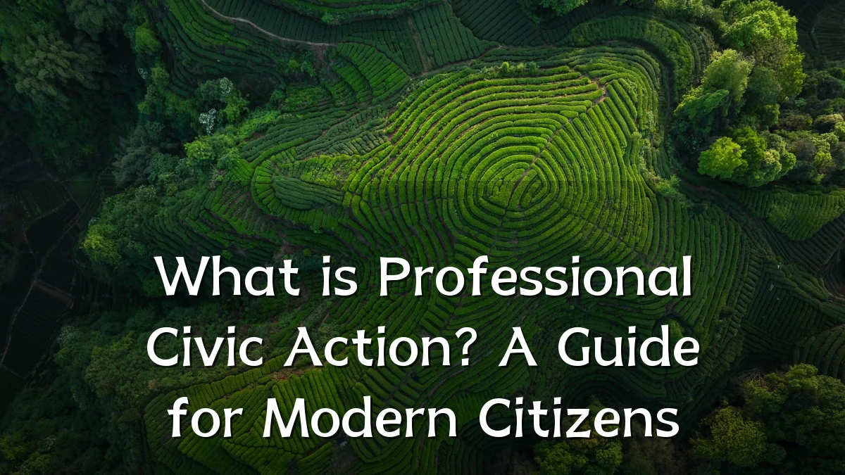 What is Professional Civic Action? A Guide for Modern Citizens