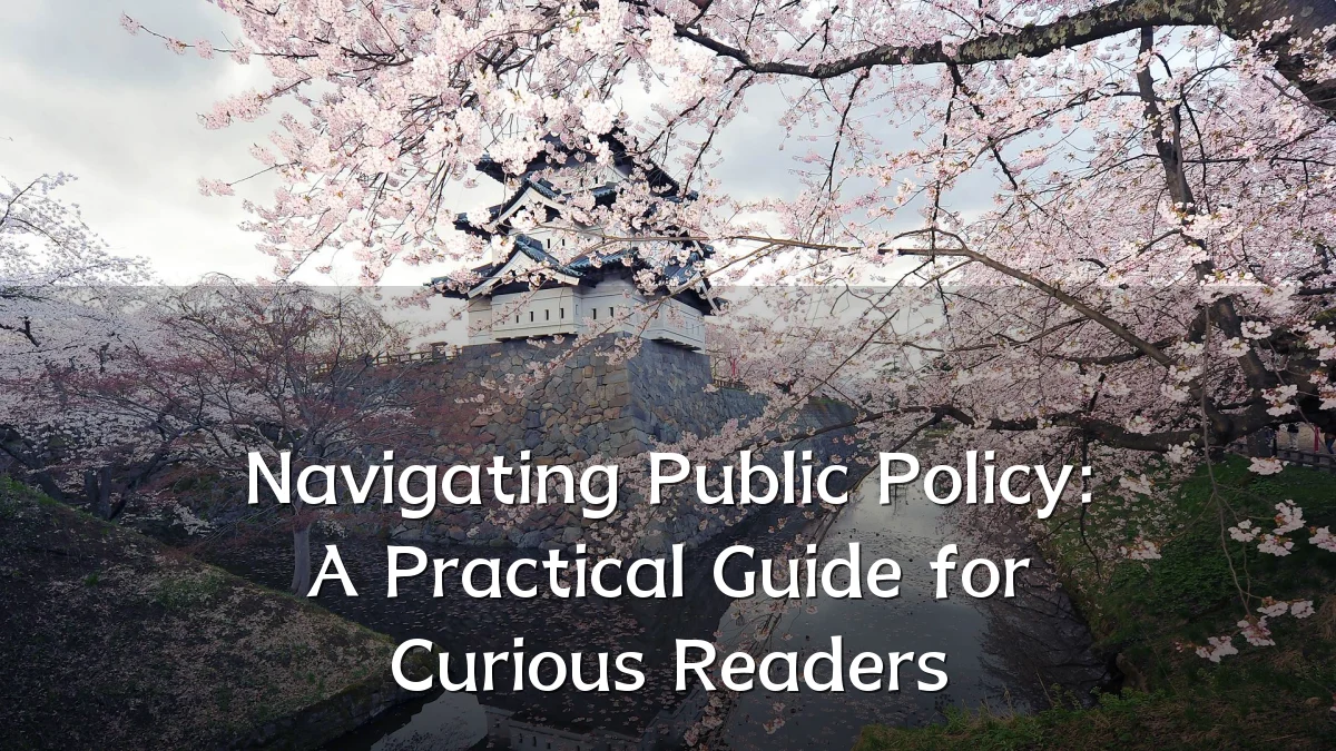 Navigating Public Policy: A Practical Guide for Curious Readers